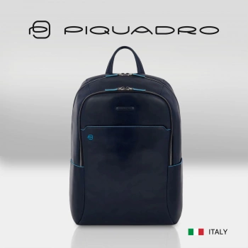 Рюкзак Piquadro Blue Square CA4762B2/BLU2 синий кожа