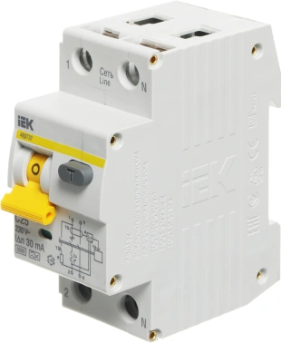 Выключатель автом. дифф. тока IEK MAD22-5-025-C-30  АВДТ 32