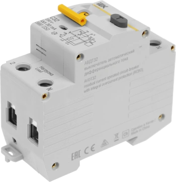 Выключатель автом. дифф. тока IEK MAD22-5-032-C-30  АВДТ 32