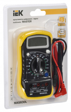 Мультиметр IEK  Master MAS830L