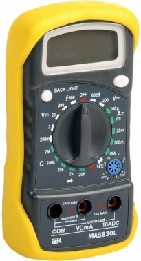 Мультиметр IEK  Master MAS830L