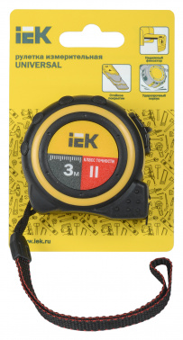 Рулетка строительная IEK Universal