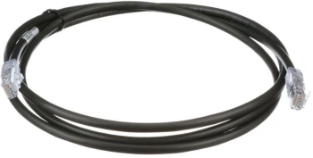 Патч-корд Panduit UTP6AX3MBL UTP RJ-45 вил.-вилка RJ-45 кат.6A 3м черный ПВХ