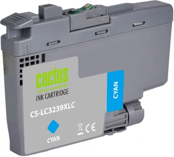 Картридж струйный Cactus CS-LC3239XLC