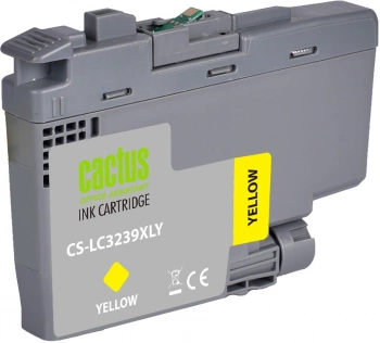 Картридж струйный Cactus CS-LC3239XLY