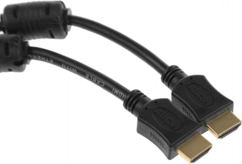 Кабель аудио-видео Premier HDMI (m)/HDMI (m) 10м. феррит.кольца позолоч.конт. черный (5-813)
