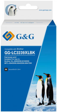 Картридж струйный G&G GG-LC3239XLBK