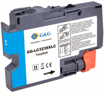 Картридж струйный G&G GG-LC3239XLC