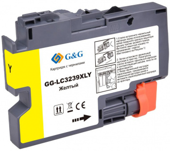 Картридж струйный G&G GG-LC3239XLY