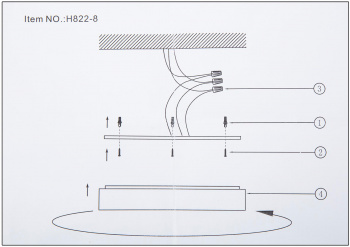 Светильник Hiper Wood  H822-8