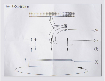 Светильник Hiper Wood  H822-9