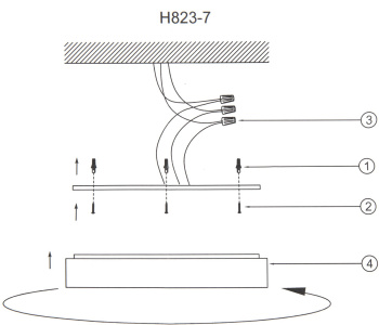 Светильник Hiper Mosaic  H823-7