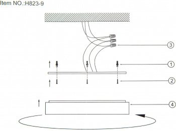 Светильник Hiper Cindy  H823-9