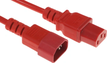 Шнур питания Lanmaster LAN-PP13/14-1.5-RD