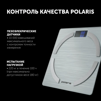 Весы напольные электронные Polaris PWS 1886 IQ Home