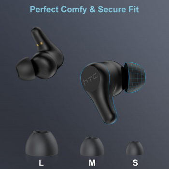 Гарнитура вкладыши HTC E-mo 1 True Wireless Earbuds Plus