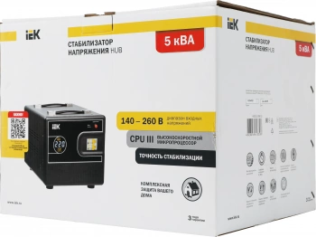 Стабилизатор напряжения IEK  Hub