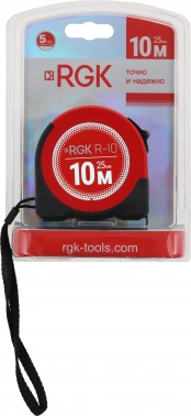 Рулетка строительная RGK R10