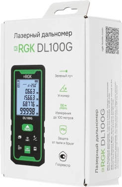 Лазерный дальномер RGK  DL100G