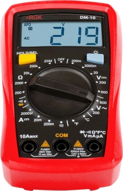Мультиметр RGK  DM-10