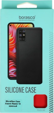 Чехол (клип-кейс) BoraSCO для Xiaomi Redmi 10 Microfiber Case