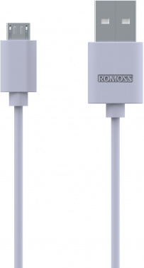 Кабель Romoss CB05 DYDC00616, CB05-101-04 USB (m)-micro USB (m) 1м серый