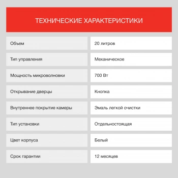 Микроволновая Печь Starwind SMW3820