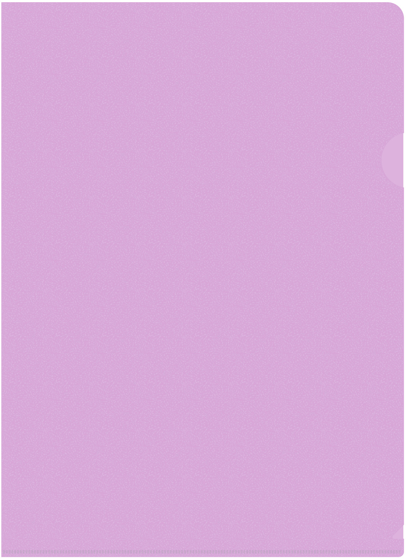 Папка-уголок Бюрократ Pastel -EPAST/VIO A4 пластик 0.18мм фиолетовый