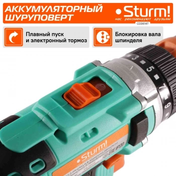 Шуруповерт Sturm! CD3614T