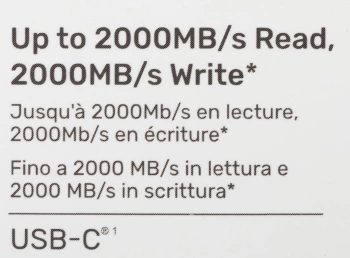 Накопитель SSD Kingston USB3.2 500GB SXS2000/500G XS2000