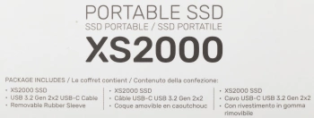 Накопитель SSD Kingston USB3.2 500GB SXS2000/500G XS2000