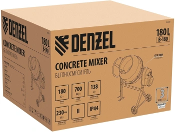 Бетономешалка Denzel  B-180