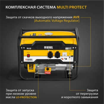 Генератор Denzel PS 33