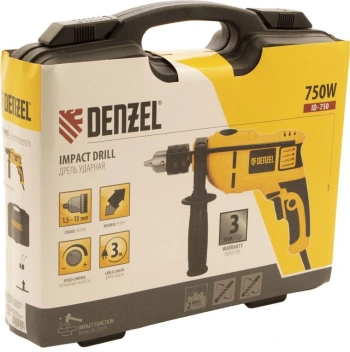 Дрель ударная Denzel ID-750