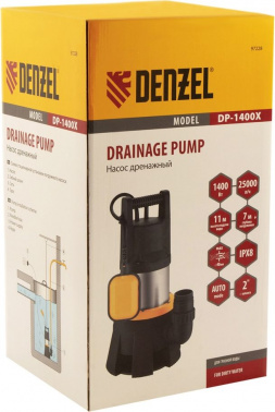 Насос дренажный Denzel DP1400X