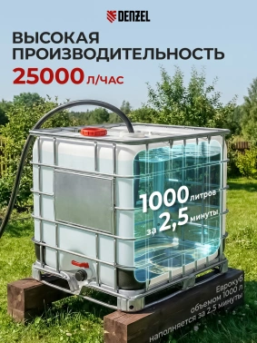 Насос дренажный Denzel DP1400X