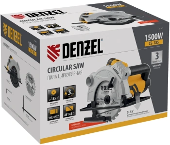 Циркулярная пила (дисковая) Denzel CS-185