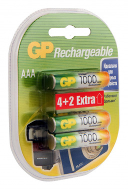 Аккумулятор GP Rechargeable 100AAAHC4/2