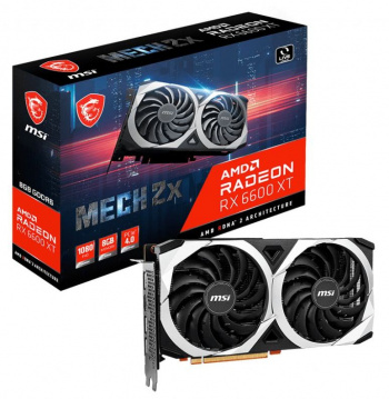 Видеокарта MSI PCI-E 4.0  RX 6600 MECH 2X 8G