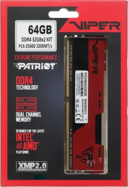 Память DDR4 2x32GB 3200MHz Patriot  PVE2464G320C8K