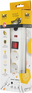 Сетевой фильтр IEK СФ-03К