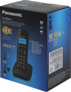 Р/Телефон Dect Panasonic KX-TGB610RUB