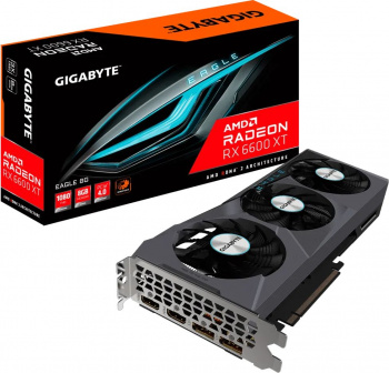 Видеокарта Gigabyte PCI-E 4.0  GV-R66EAGLE-8GD