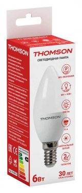 Лампа светодиодная Thomson Candle  TH-B2014