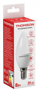 Лампа светодиодная Thomson Candle  TH-B2016