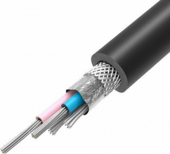 Кабель аудио Vention XLR (m)/XLR (f) 3м. черный (BBFBI)