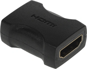 Переходник аудио-видео Vention HDMI (f)/HDMI (f) позолоч.конт. черный (AIRB0)