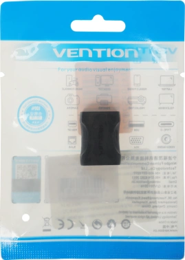 Переходник аудио-видео Vention HDMI (f)/HDMI (f) позолоч.конт. черный (AIRB0)