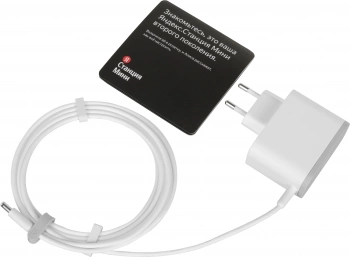 Умная колонка Yandex Станция Мини без часов