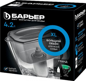 Кувшин Барьер ГРАНД изумруд